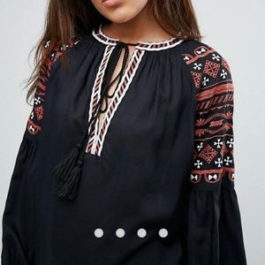 PRICE DROP!!!! Y.A.S. embroidered blouse